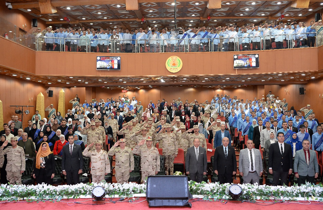 جامعة المنصورة تحتضن الندوة التثقيفية الـ 75 لقوات الدفاع الشعبي والعسكري لدعم روح الانتماء وتنمية وعي الطلاب