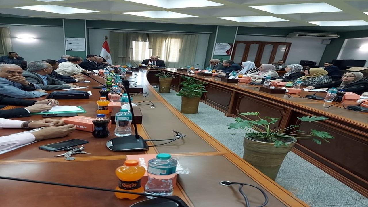 انعقاد الجلسة رقم (511) لمجلس شئون التعليم والطلاب بجامعة المنصورة