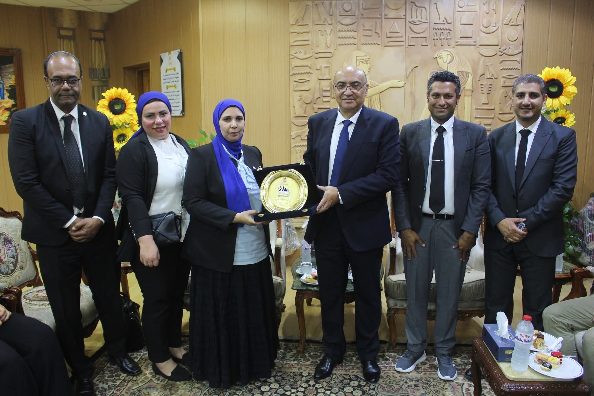 جامعة المنصورة تستقبل وفد الطلاب الوافدين ضمن مبادرتي «ادرس في مصر» و«EGYAID»