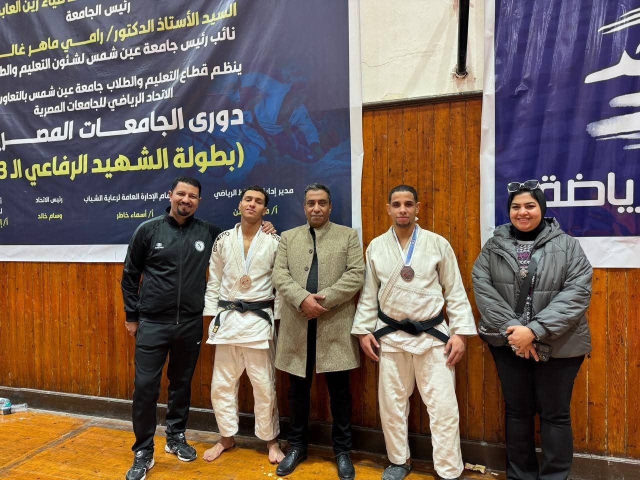 جامعة المنصورة تواصل التألق الرياضي وتحصد ميداليات جديدة في الشطرنج والجودو بدوري الجامعات (53)